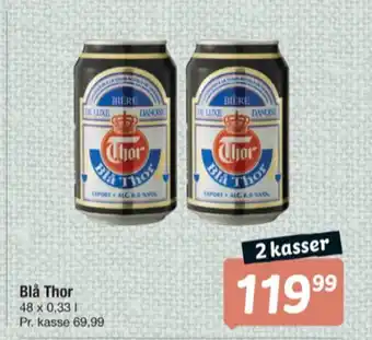 Blå thor øl