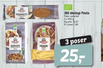 Fakta Tyskland Coop 365 pasta tilbud