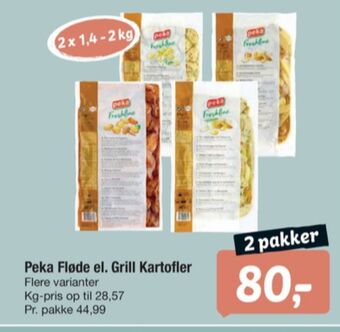 Fakta Tyskland Peka flødekartofler tilbud