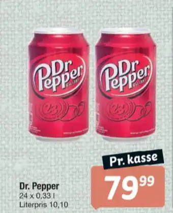 Dr. pepper cola