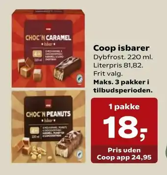 SuperBrugsen Coop isbarer tilbud
