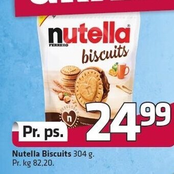 Fleggaard Nutella Biscuits tilbud