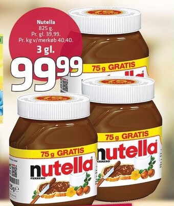 Fleggaard Nutella tilbud