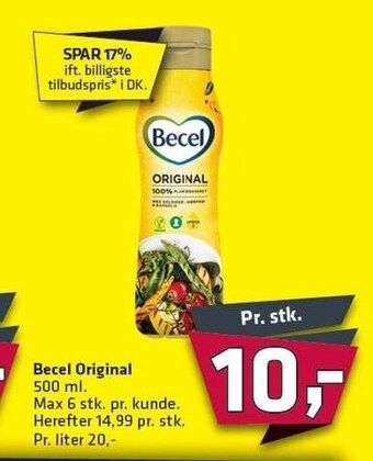 Fleggaard Becel Original tilbud