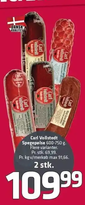 Fleggaard Carl Vollstedt tilbud