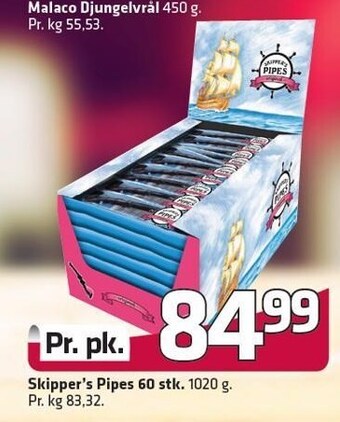 Fleggaard Skipper's Pipes tilbud