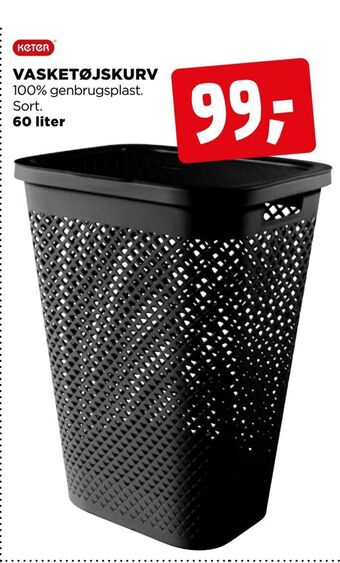 jem & fix Vasketøjskurv tilbud