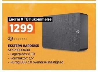 Power Ekstern harddisk tilbud