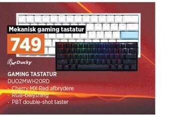 Power Gaming tastatur tilbud