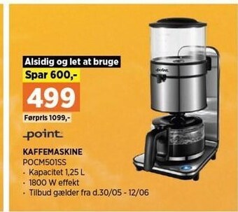 Power Kaffemaskine tilbud