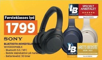 Power Bluetooth-hovedtelefoner tilbud