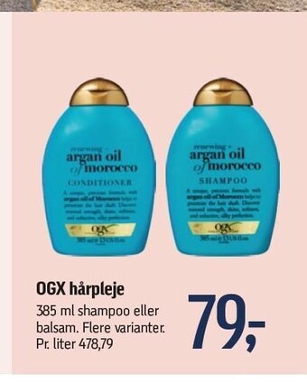 Føtex OGX hårpleje tilbud