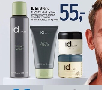Føtex ID hårstyling tilbud