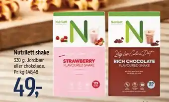 Føtex Nutrilett shake tilbud