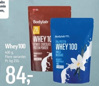 Føtex Whey100 tilbud