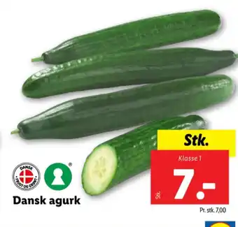 Lidl Original agurk tilbud