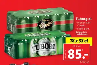 Lidl Classic øl tilbud