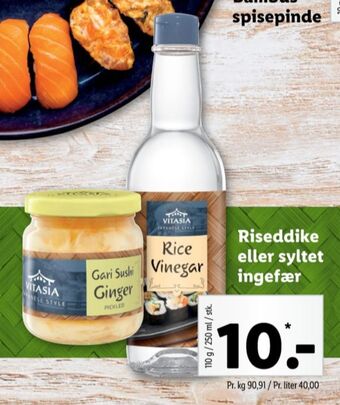Lidl Vitasia eddike tilbud