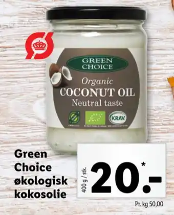 Green choice kokosolie
