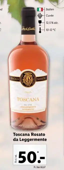 Lidl Livergy italiensk rosévin tilbud
