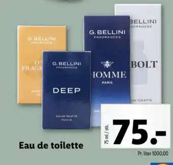 Lidl Ben bracken eau de toilette tilbud