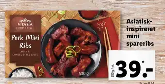 Lidl Vitasia spareribs tilbud