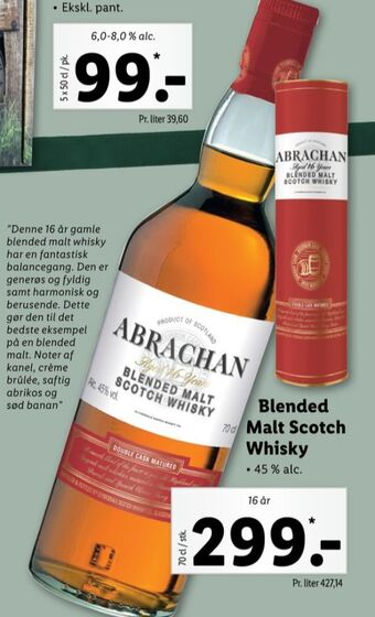 Lidl Abrachan whisky tilbud
