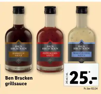 Lidl Ben bracken sauce flydende tilbud
