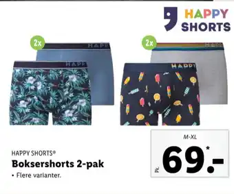 Lidl Happy shorts boxershorts tilbud