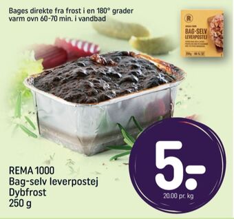 REMA 1000 Rema 1000 leverpostej tilbud