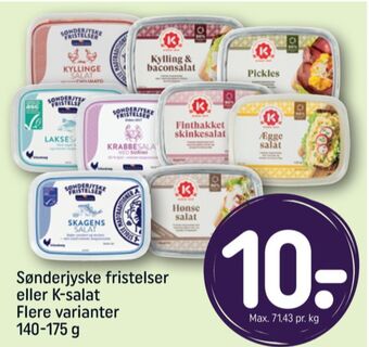 Sønderjyske fristelser krabbesalat