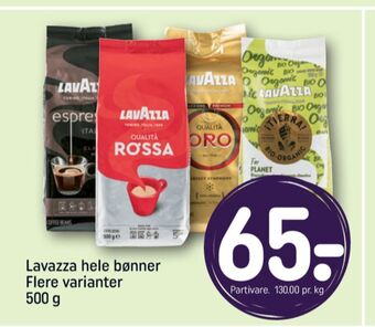 Espresso italiano kaffebønner - hele