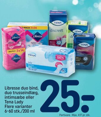 REMA 1000 Libresse bind tilbud
