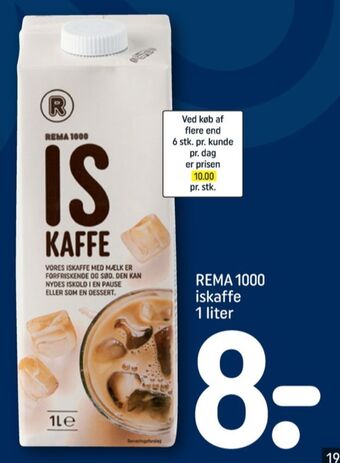 REMA 1000 Rema 1000 iskaffe tilbud