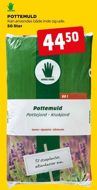 jem & fix Grønne fingre pottemuld tilbud