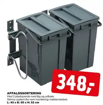 jem & fix Keter affaldsstativ køkken tilbud