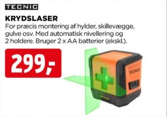 jem & fix Tecnic krydslaser tilbud