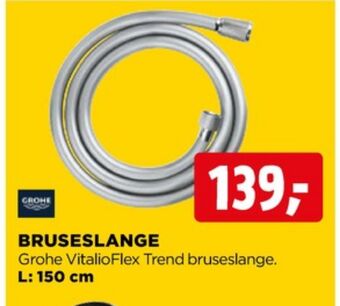 jem & fix Grohe bruseslange tilbud