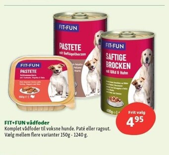 Maxi Zoo FIT+FUN vådfoder tilbud