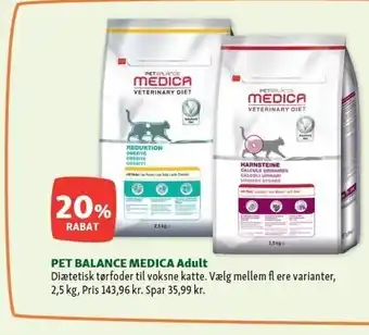 Maxi Zoo PET BALANCE MEDICA Adult - Flere varianter tilbud