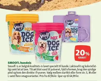 Maxi Zoo SMOOFL hundeis tilbud