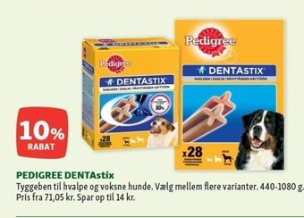 PEDIGREE DENTAstix
