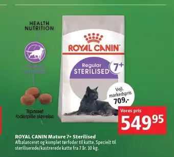 Maxi Zoo Mature 7+ Sterilised tilbud