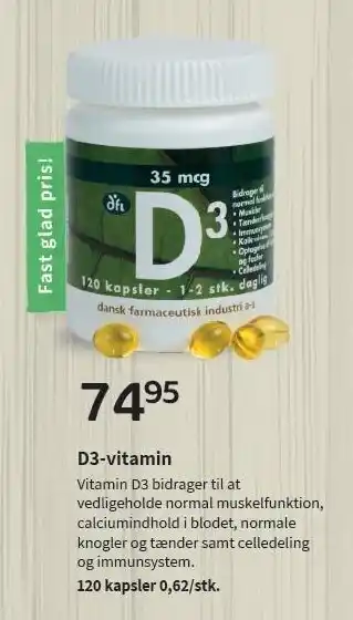 Helsam D3-Vitamin tilbud