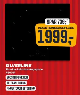 Skousen Silverline induktionskogeplade JI6001P tilbud