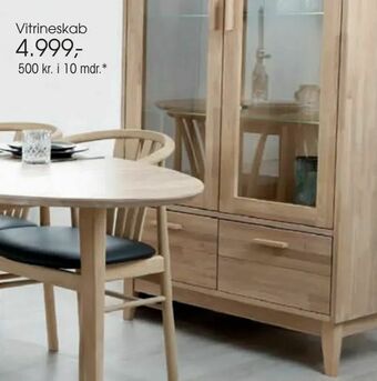 Daells Bolighus Vitrineskab tilbud
