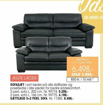 Daells Bolighus Sofasæt tilbud