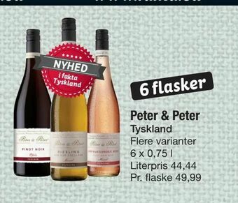 Fakta Tyskland Peter & Peter tilbud