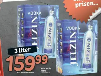 Fakta Tyskland Boris Jelzin Vodka tilbud