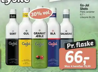 Fakta Tyskland Ga-Jol Shots tilbud